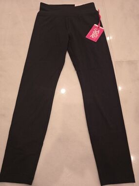 Girls' Black Stretch Leggings - Justice